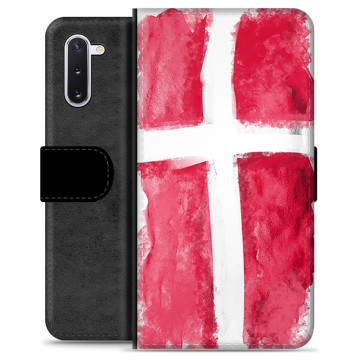 Samsung Galaxy Note10 Premium Plånboksfodral - Dansk Flagga