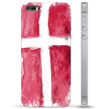 iPhone 5/5S/SE Hybridskal - Dansk Flagga