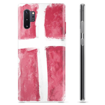 Samsung Galaxy Note10+ TPU-skal - Dansk Flagga