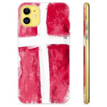 iPhone 11 TPU-skal - Dansk Flagga