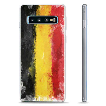 Samsung Galaxy S10+ TPU-skal - Tysk Flagga