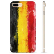 iPhone 7 Plus / iPhone 8 Plus TPU-skal - Tysk Flagga