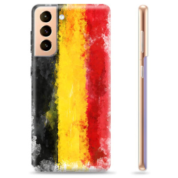 Samsung Galaxy S21+ 5G TPU-skal - Tysk Flagga