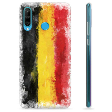 Huawei P30 Lite TPU-skal - Tysk Flagga