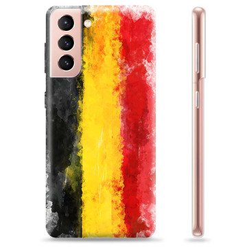 Samsung Galaxy S21 5G TPU-skal - Tysk Flagga