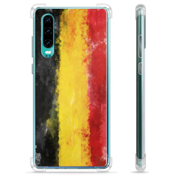 Huawei P30 Hybridskal - Tysk Flagga