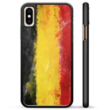 iPhone X / iPhone XS Skyddsskal - Tysk Flagga