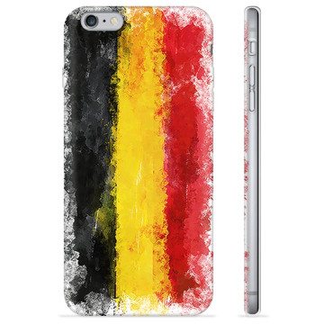 iPhone 6 Plus / 6S Plus TPU-skal - Tysk Flagga