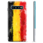 Samsung Galaxy S10 TPU-skal - Tysk Flagga