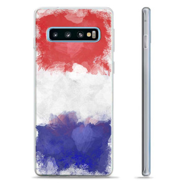 Samsung Galaxy S10+ TPU-skal - Fransk Flagga