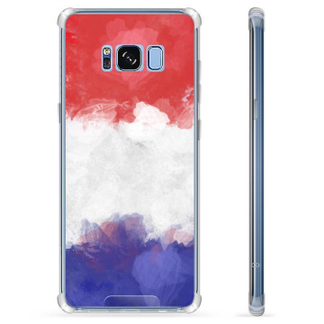 Samsung Galaxy S8 Hybridskal - Fransk Flagga