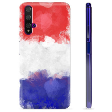 Huawei Nova 5T TPU-skal - Fransk Flagga