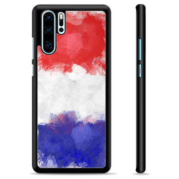 Huawei P30 Skyddsskal - Fransk Flagga