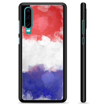 Huawei P30 Skyddsskal - Fransk Flagga