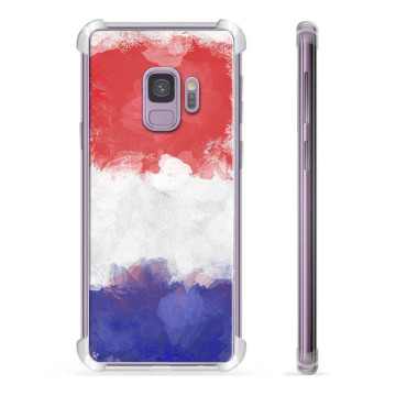 Samsung Galaxy S9+ Hybridskal - Fransk Flagga