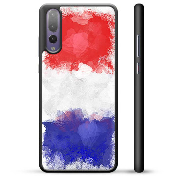 Huawei P20 Skyddsskal - Fransk Flagga