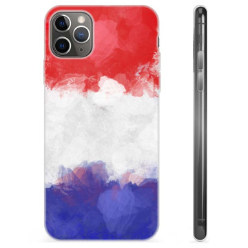 iPhone 11 Pro Max TPU-skal - Fransk Flagga