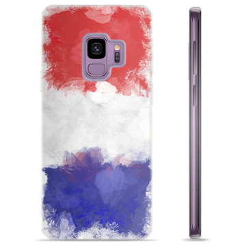 Samsung Galaxy S9 TPU-skal - Fransk Flagga