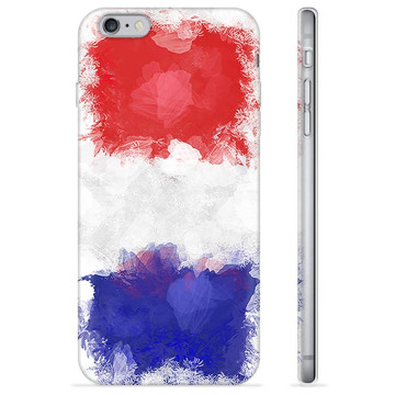 iPhone 6 Plus / 6S Plus TPU-skal - Fransk Flagga