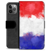 iPhone 11 Pro Max Premium Plånboksfodral - Fransk Flagga