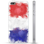 iPhone 5/5S/SE Hybridskal - Fransk Flagga