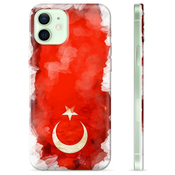 iPhone 12 TPU-skal - Turkisk Flagga