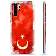 Huawei P30 Pro TPU-skal - Turkisk Flagga