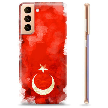 Samsung Galaxy S21+ 5G TPU-skal - Turkisk Flagga