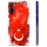 Huawei Nova 5T TPU-skal - Turkisk Flagga