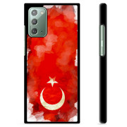 Samsung Galaxy Note20 Skyddsskal - Turkisk Flagga