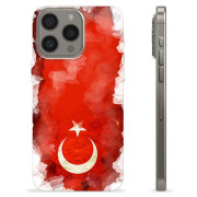 iPhone 15 Pro Max TPU-skal - Turkisk Flagga