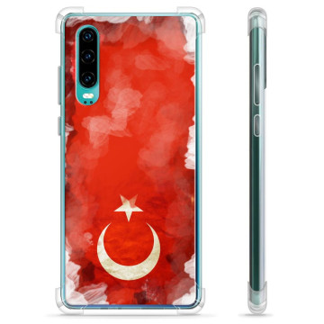 Huawei P30 Hybridskal - Turkisk Flagga