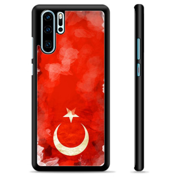 Huawei P30 Skyddsskal - Turkisk Flagga