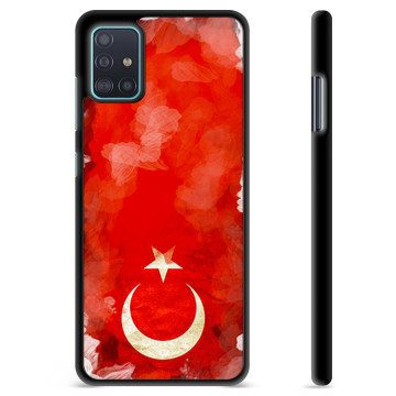 Samsung Galaxy A51 Skyddsskal - Turkisk Flagga