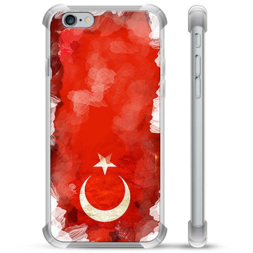 iPhone 6 / 6S Hybridskal - Turkisk Flagga