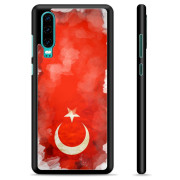 Huawei P30 Skyddsskal - Turkisk Flagga