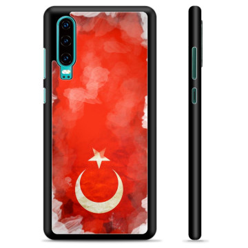 Huawei P30 Skyddsskal - Turkisk Flagga