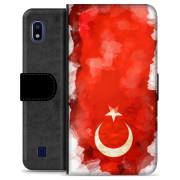 Samsung Galaxy A10 Premium Plånboksfodral - Turkisk Flagga