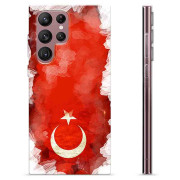 Samsung Galaxy S22 Ultra 5G TPU-skal - Turkisk Flagga