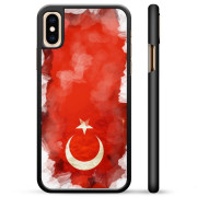 iPhone X / iPhone XS Skyddsskal - Turkisk Flagga