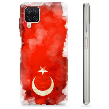 Samsung Galaxy A12 TPU-skal - Turkisk Flagga