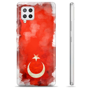 Samsung Galaxy A42 5G TPU-skal - Turkisk Flagga