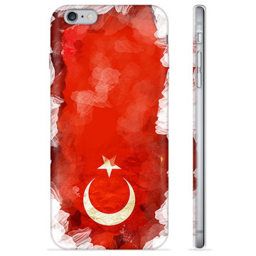 iPhone 6 Plus / 6S Plus TPU-skal - Turkisk Flagga