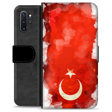 Samsung Galaxy Note10+ Premium Plånboksfodral - Turkisk Flagga