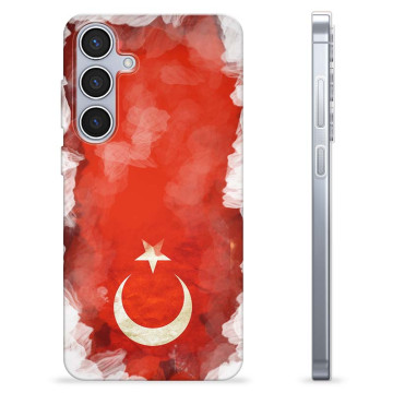 Samsung Galaxy S24+ TPU-skal - Turkisk Flagga