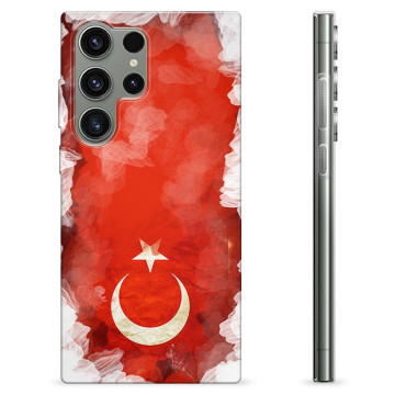 Samsung Galaxy S23 Ultra 5G TPU-skal - Turkisk Flagga