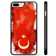 iPhone 7 Plus / iPhone 8 Plus Skyddsskal - Turkisk Flagga