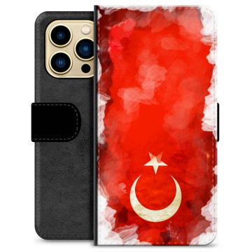 iPhone 13 Pro Max Premium Plånboksfodral - Turkisk Flagga