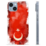 iPhone 14 TPU-skal - Turkisk Flagga