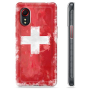 Samsung Galaxy Xcover 5 TPU-skal - Schweizisk Flagga